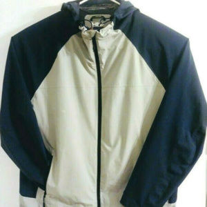 Hawke & Co Mens XXL Wind Breaker Hood Rain Jacket